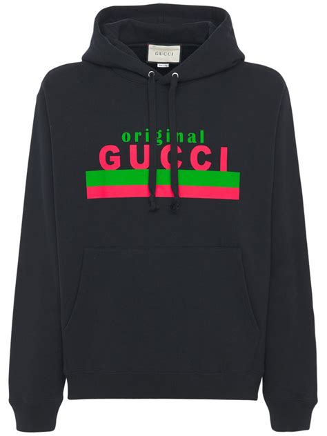 gucci men's sweatshirt authentic|real Gucci hoodie for men.